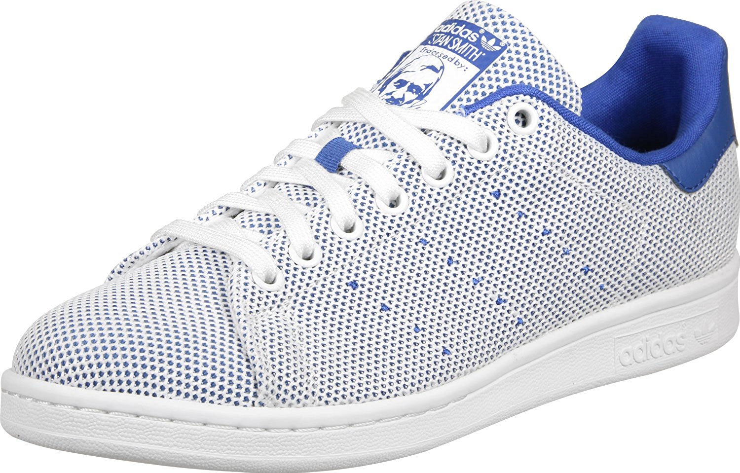 adidas stan smith blanc bleu